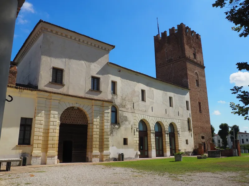 Castello Estense di Arquà Polesine - Panorama del Polesine