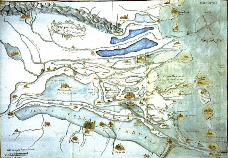 Il Taglio di Porto Viro - Panorama del Polesine